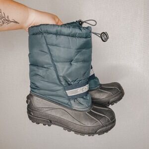 SOREL | Mens Snow Boots Navy Insulated 6 Ski Rain Snow